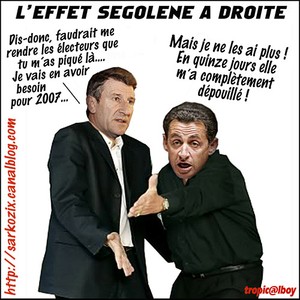 Là ou Séolène passe la droite ne repousse plus....